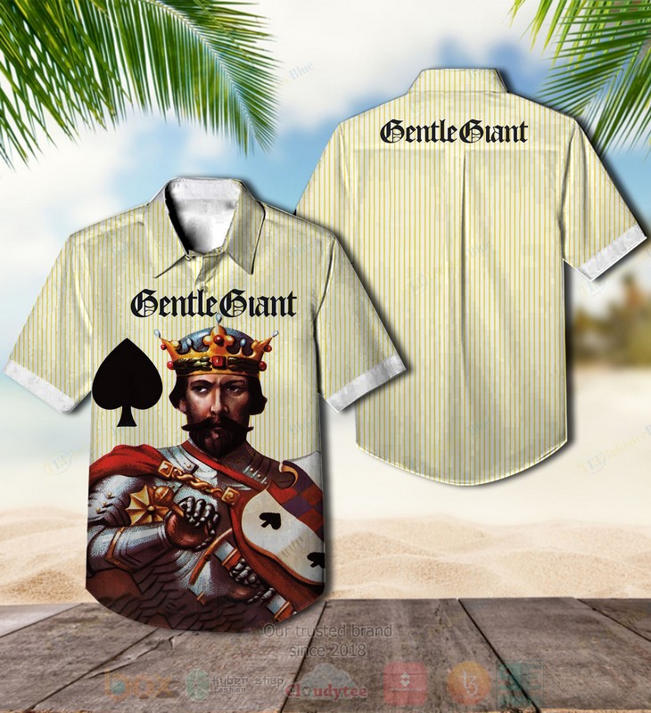 BEST Gentle Giant The Power and the Glory Album Aloha Hawaiian Shirt
