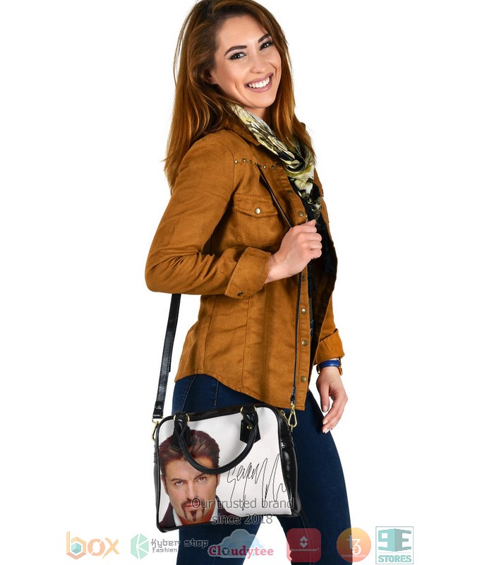 HOT George Michael Signature Leather Handbag 5 HOT George Michael Signature Leather Handbag word2