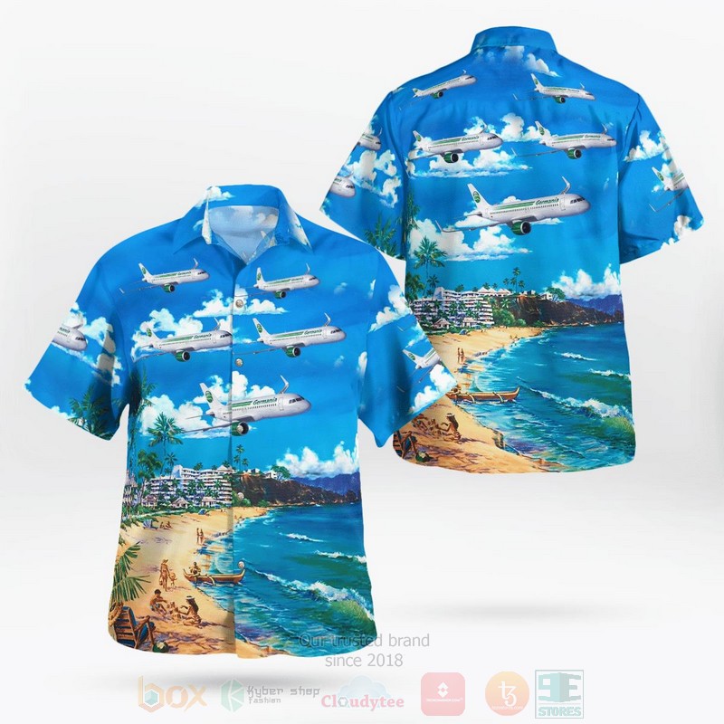 BEST Germania airline Airbus A320neo 3D Aloha Shirt 1 BEST Germania airline Airbus A320neo 3D Aloha Shirt word3