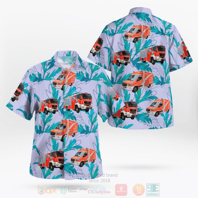 BEST Germany, Berlin Fire Brigade Berliner Feuerwehr 3D Aloha Shirt 1 BEST Germany, Berlin Fire Brigade Berliner Feuerwehr 3D Aloha Shirt word3