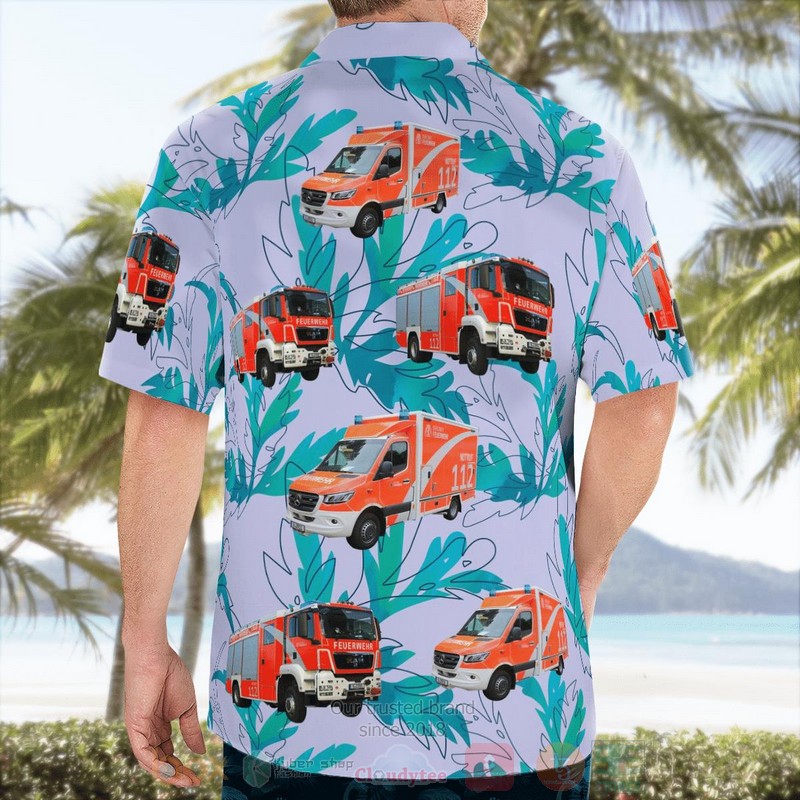 BEST Germany, Berlin Fire Brigade Berliner Feuerwehr 3D Aloha Shirt 2 BEST Germany, Berlin Fire Brigade Berliner Feuerwehr 3D Aloha Shirt word3