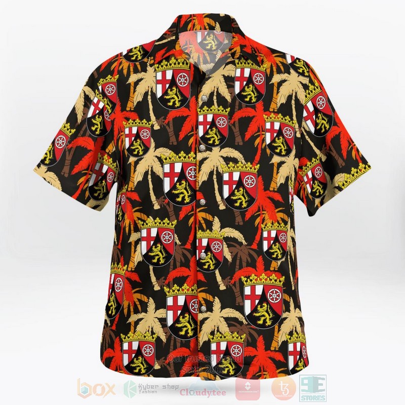 BEST Germany, Rhineland-Palatinate 3D Aloha Shirt 3 BEST Germany, Rhineland-Palatinate 3D Aloha Shirt word1