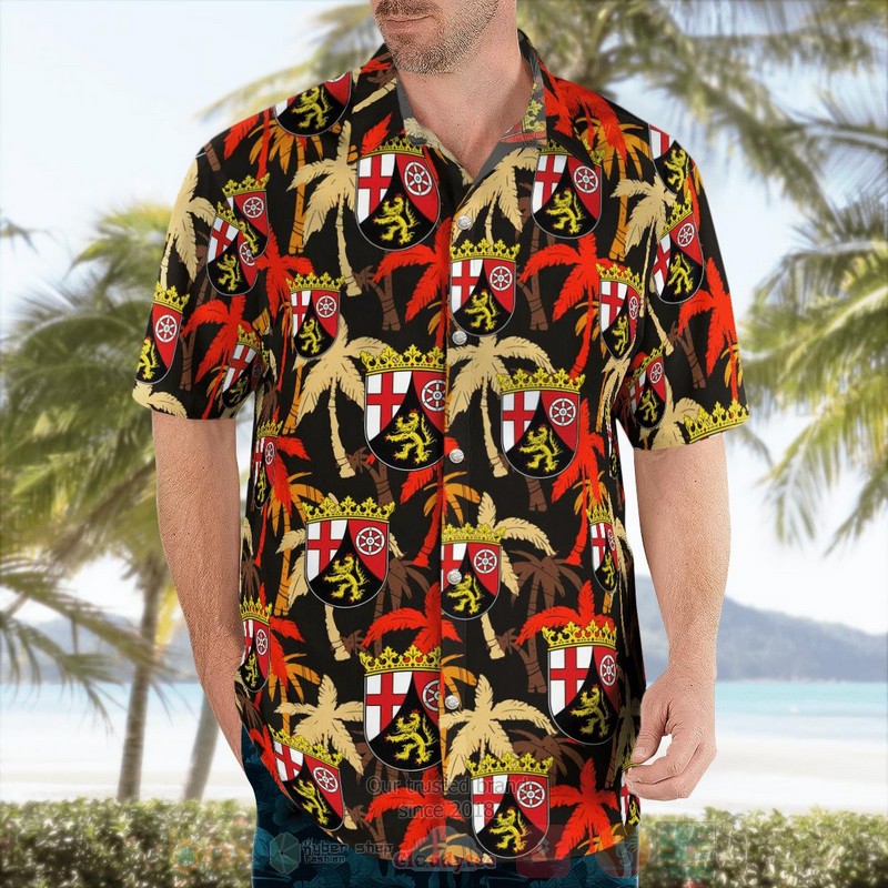 BEST Germany, Rhineland-Palatinate 3D Aloha Shirt 4 BEST Germany, Rhineland-Palatinate 3D Aloha Shirt word1