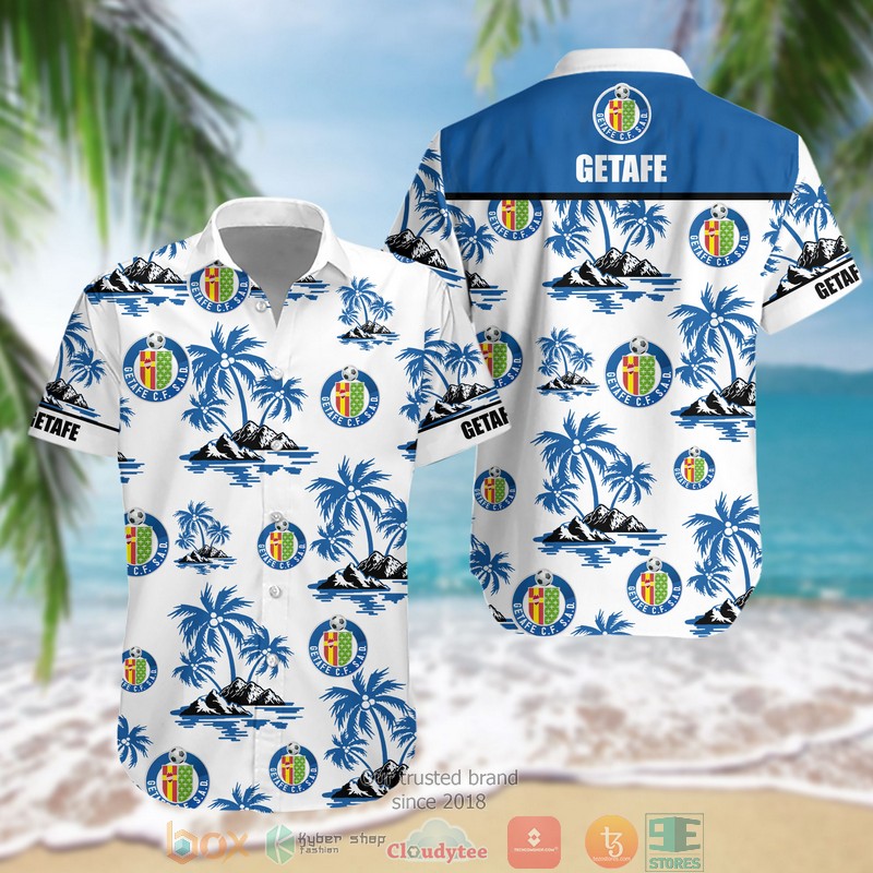 NEW Getafe CF Hawaii Shirt 1 NEW Getafe CF Hawaii Shirt word1
