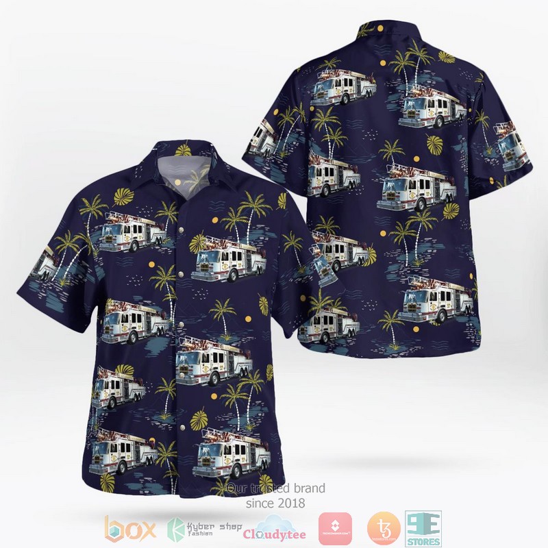 Gilbertsville Pennsylvania New Hanover Fire & Rescue Hawaii 3D Shirt word1