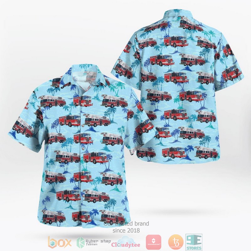 Glade Spring Fire Department Hawaiian Shirt