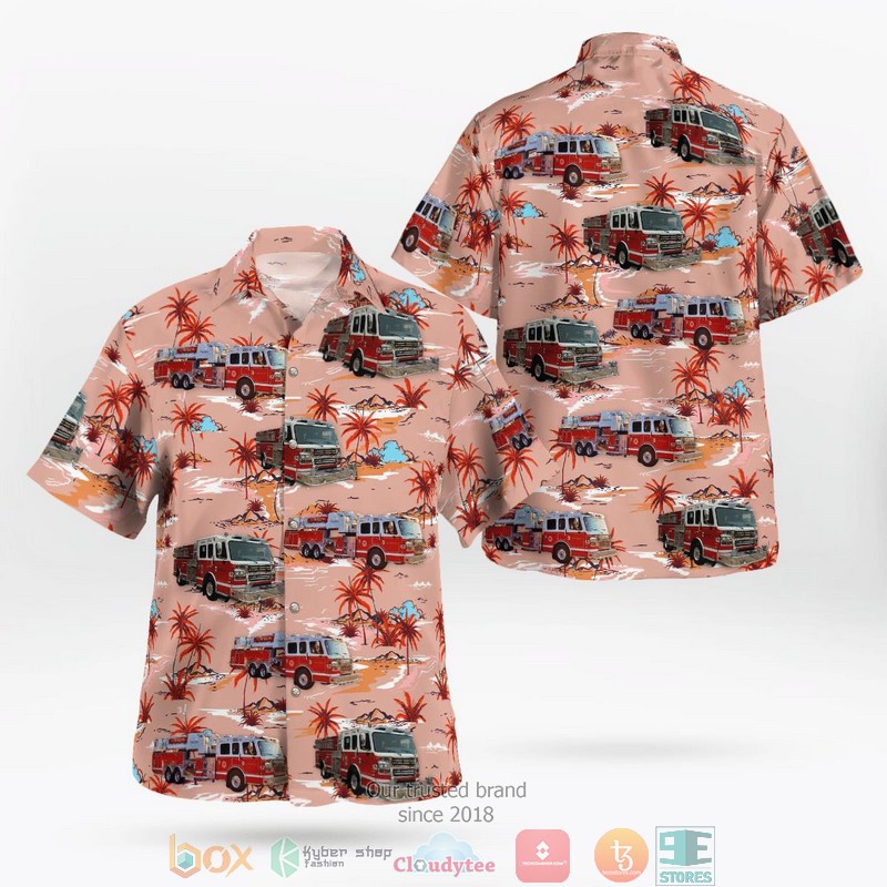 Glen Ellyn Illinois Glen Ellyn Volunteer Fire Co Hawaii 3D Shirt 1 Glen Ellyn Illinois Glen Ellyn Volunteer Fire Co Hawaii 3D Shirt word3
