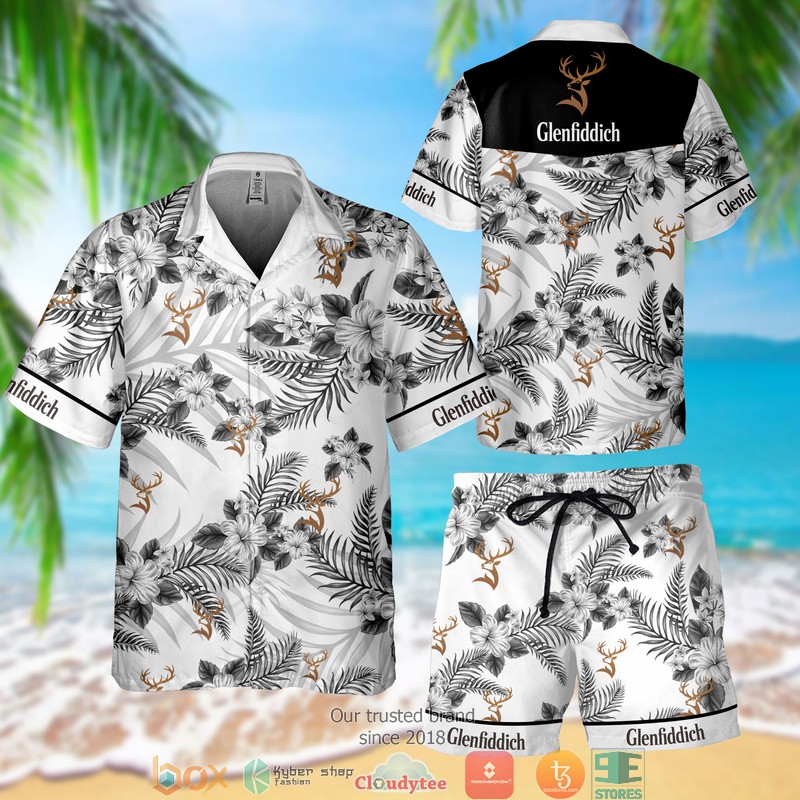 Glenfiddich Hawaiian shirt, short