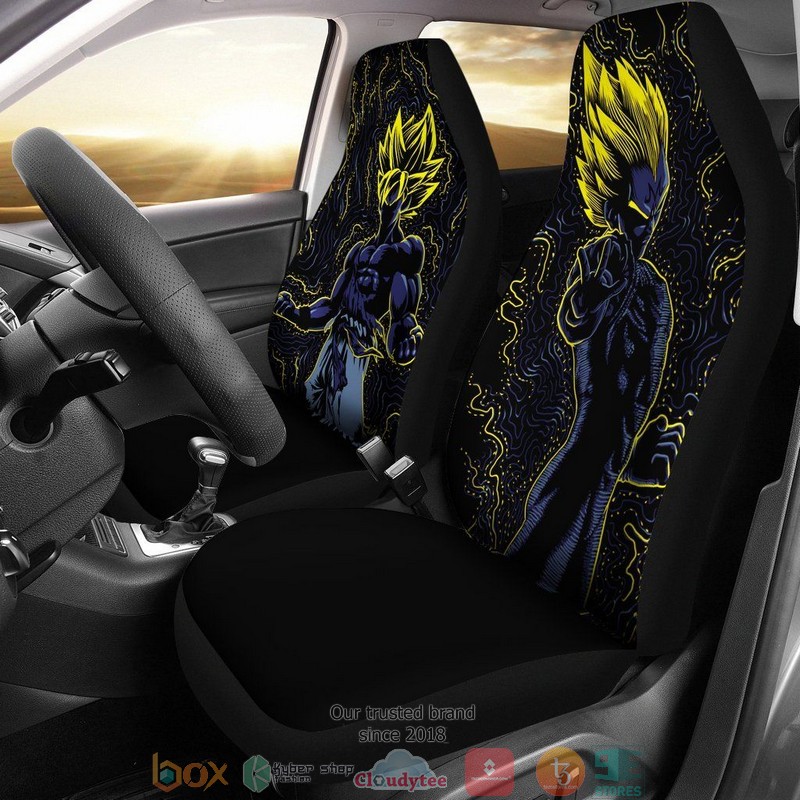 Goku Vegeta Dragon Ball Fire Limited Car Seat Covers