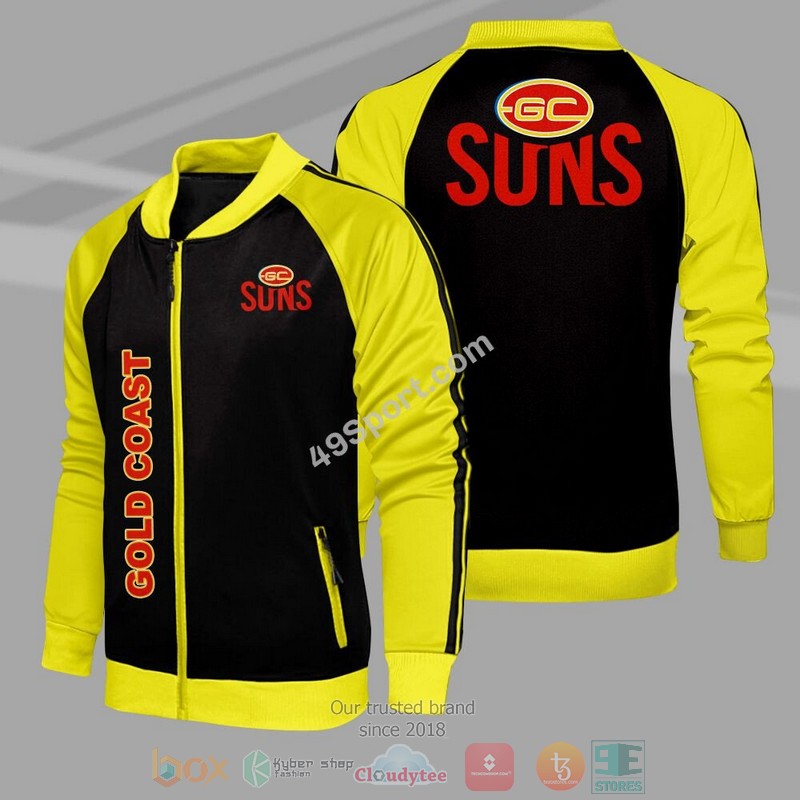 NEW Gold Coast Suns Tracksuits Jacket and Pant 6 NEW Gold Coast Suns Tracksuits Jacket and Pant word3
