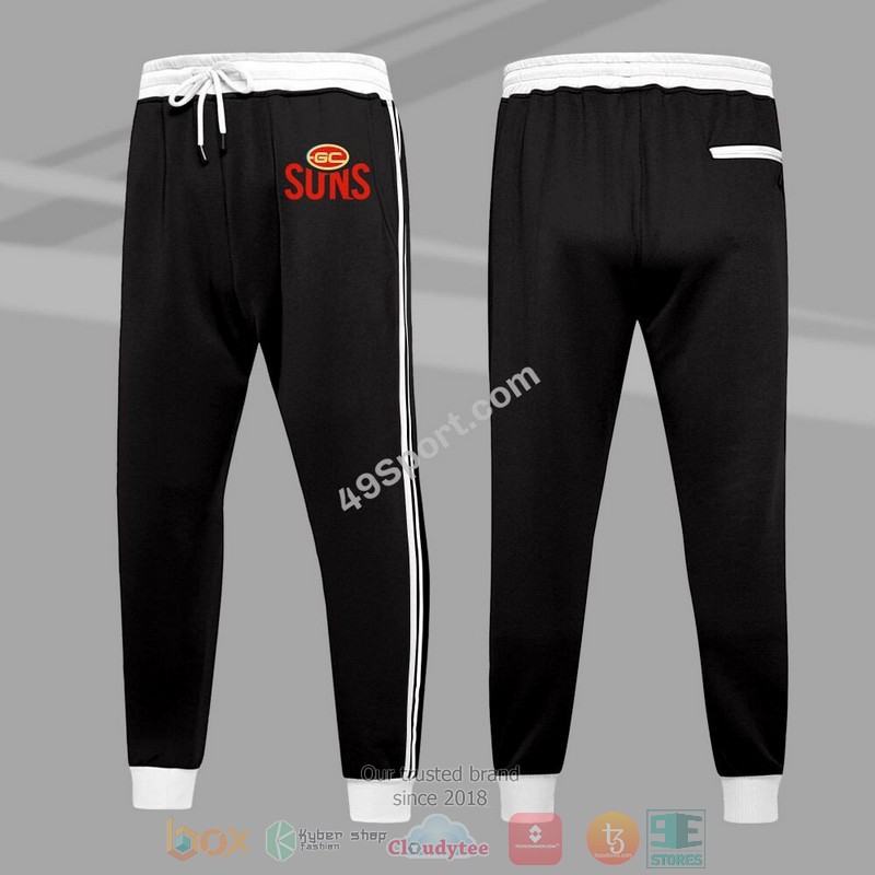 NEW Gold Coast Suns Tracksuits Jacket and Pant 7 NEW Gold Coast Suns Tracksuits Jacket and Pant word3