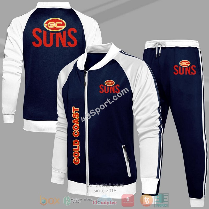 NEW Gold Coast Suns Tracksuits Jacket and Pant 13 NEW Gold Coast Suns Tracksuits Jacket and Pant word3