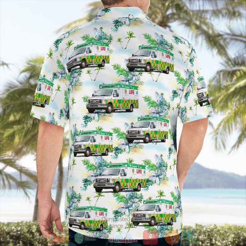 Grand Rapids Michigan Life EMS Ambulance Hawaii 3D Shirt 2 Grand Rapids Michigan Life EMS Ambulance Hawaii 3D Shirt word3
