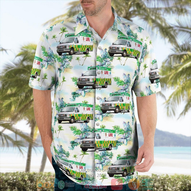 Grand Rapids Michigan Life EMS Ambulance Hawaii 3D Shirt 4 Grand Rapids Michigan Life EMS Ambulance Hawaii 3D Shirt word3
