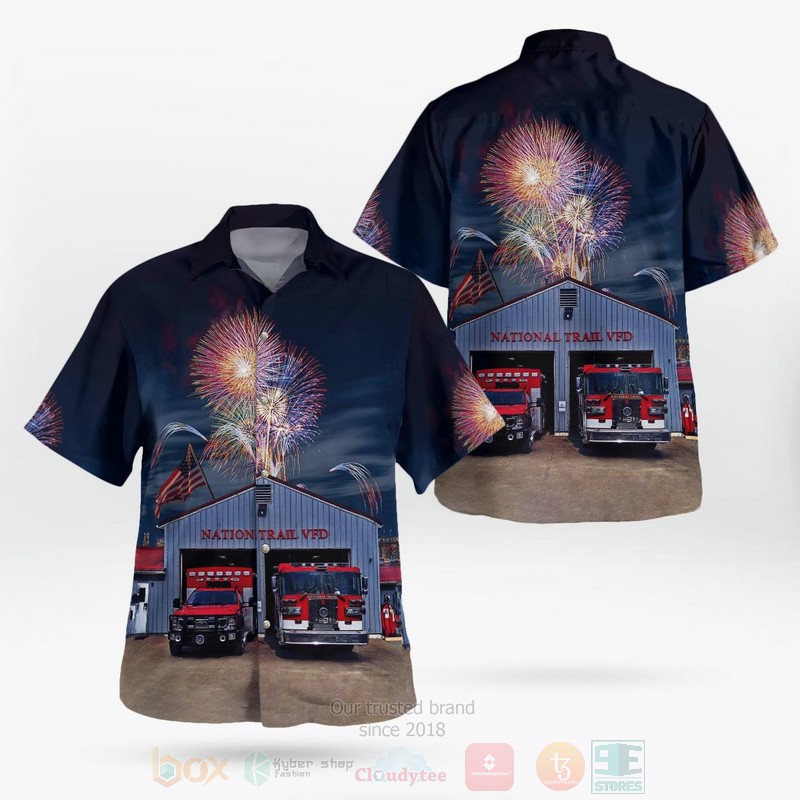 BEST Gratiot, Ohio, National Trail Fire Department 4th of July 3D Aloha Shirt 8 BEST Gratiot, Ohio, National Trail Fire Department 4th of July 3D Aloha Shirt word1