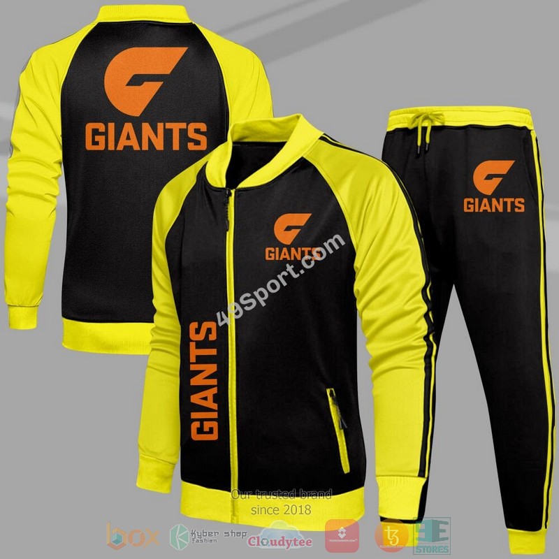 NEW Greater Western Sydney Giants Tracksuits Jacket and Pant word1