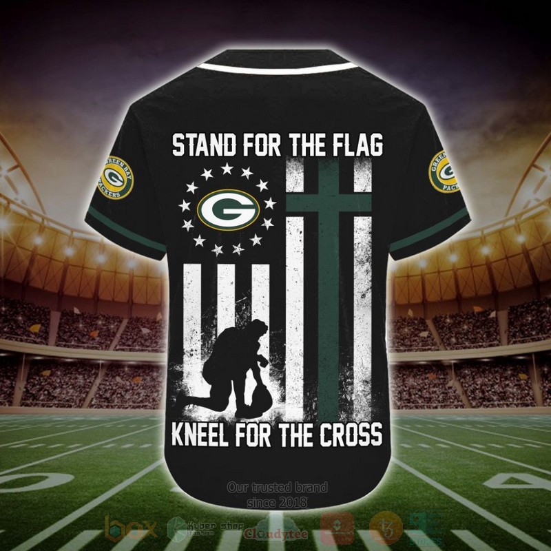 BEST Green Bay Packers Custom Black AOP Baseball Jersey 3 BEST Green Bay Packers Custom Black AOP Baseball Jersey word3