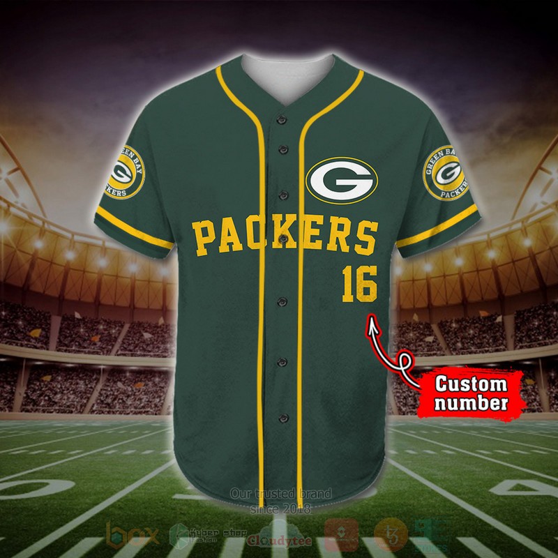BEST Green Bay Packers Custom AOP Baseball Jersey 2 BEST Green Bay Packers Custom AOP Baseball Jersey word2