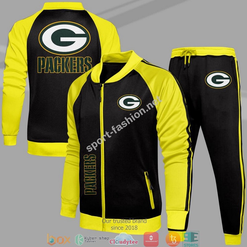 Green Bay Packers Tracksuit Jacket, Pants word1