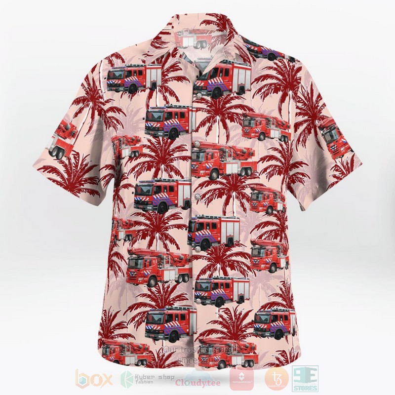 BEST Haarlem, Netherlands, Brandweer Kennemerland 3D Aloha Shirt 3 BEST Haarlem, Netherlands, Brandweer Kennemerland 3D Aloha Shirt word1