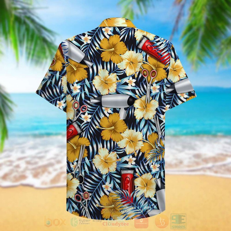 BEST Hairstylist, with flower and tools Aloha Hawaiian Shirt 4 BEST Hairstylist, with flower and tools Aloha Hawaiian Shirt word1