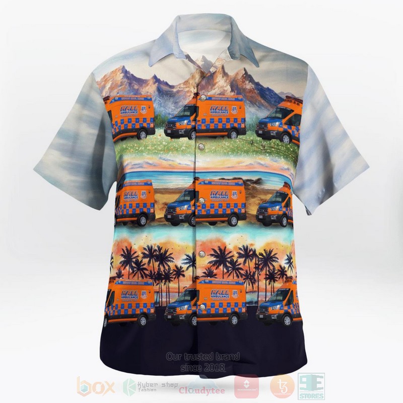BEST Hall Ambulance Service, Inc., Bakersfield, California Fleet 3D Aloha Shirt 2 BEST Hall Ambulance Service, Inc., Bakersfield, California Fleet 3D Aloha Shirt word3