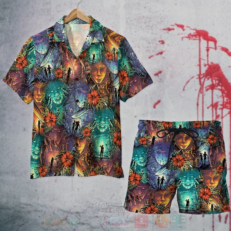 BEST Halloween Horror Movies Film 3D Aloha Shirt, Short-Pants 2 BEST Halloween Horror Movies Film 3D Aloha Shirt, Short-Pants word3