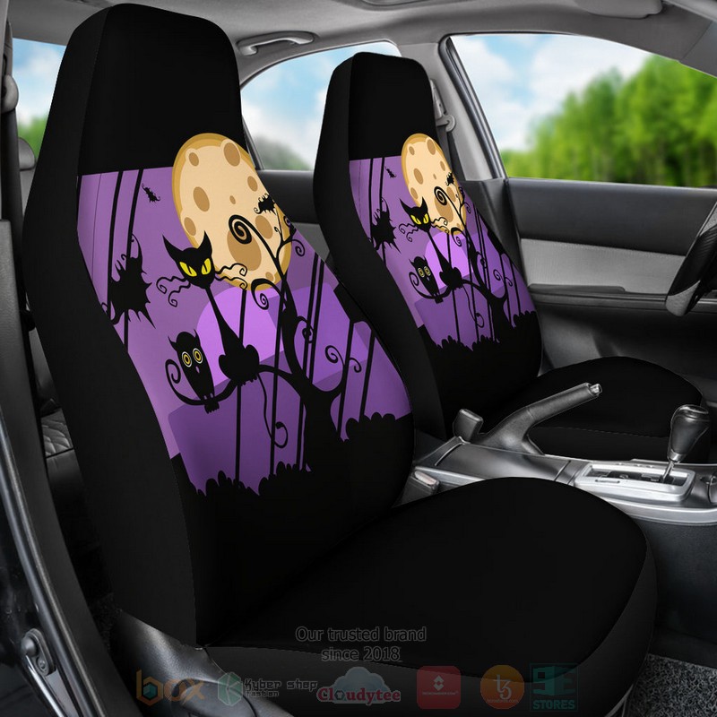 BEST Halloween Purple, Cat, Owl, And Bat Luxury Car Seat Covers 3 BEST Halloween Purple, Cat, Owl, And Bat Luxury Car Seat Covers word1