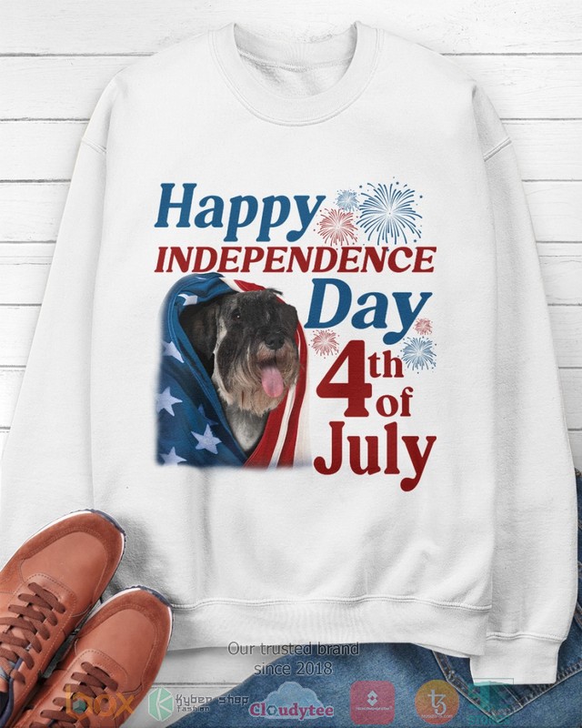 Happy Independence Day 4th of July Standard Schnauzer Shirt, hoodie 3 Happy Independence Day 4th of July Standard Schnauzer Shirt, hoodie word2