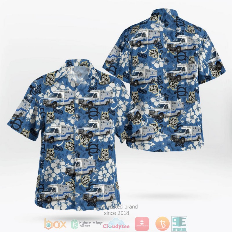 Harleysville Area Emergency Medical Services Harleysville Pennsylvania Aloha Shirt word2