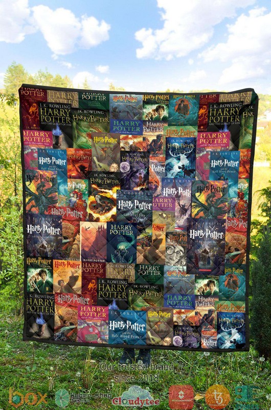 Harry Potter Book Cover Pattern Quilt 2 Harry Potter Book Cover Pattern Quilt word1