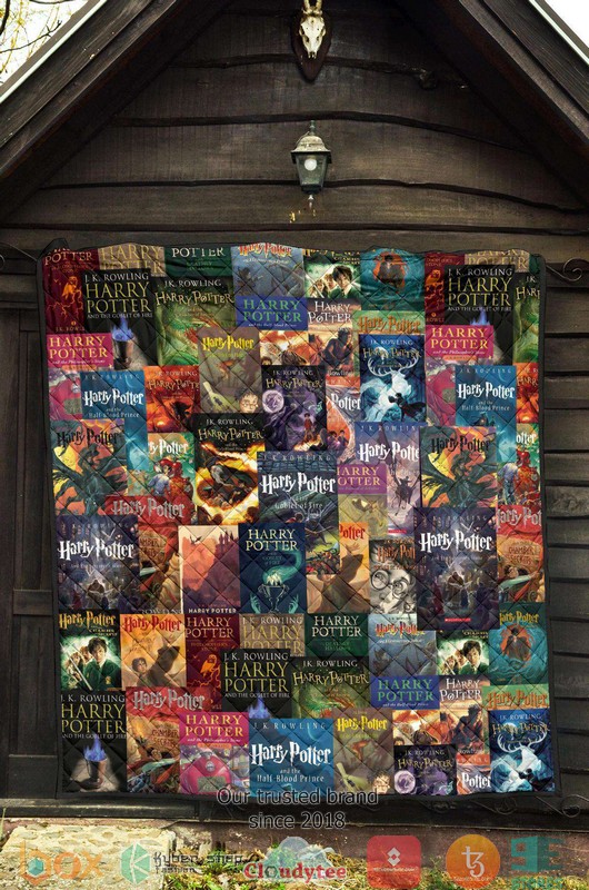 Harry Potter Book Cover Pattern Quilt 3 Harry Potter Book Cover Pattern Quilt word1