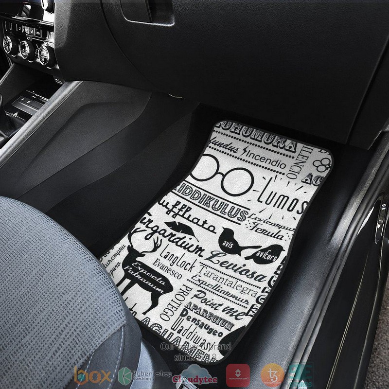 NEW Harry Potter Hogwarts Newspaper Patterns Car Floor Mats 4 NEW Harry Potter Hogwarts Newspaper Patterns Car Floor Mats word3