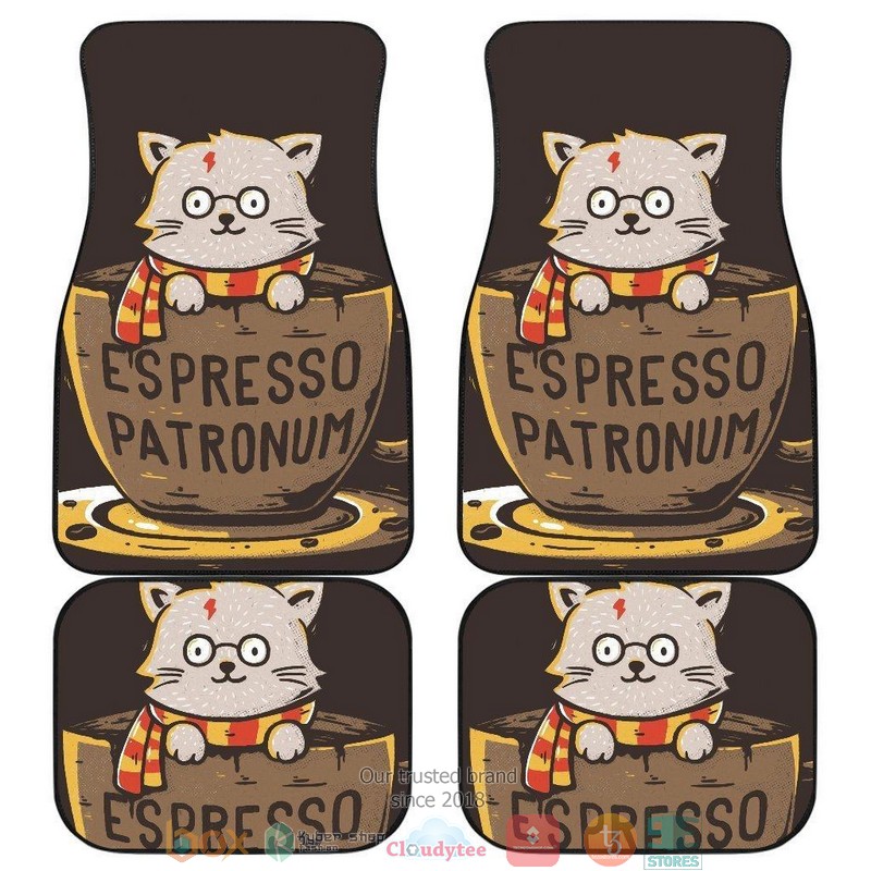 NEW Harry Potter Potter E'spresso Patronum Car Floor Mats