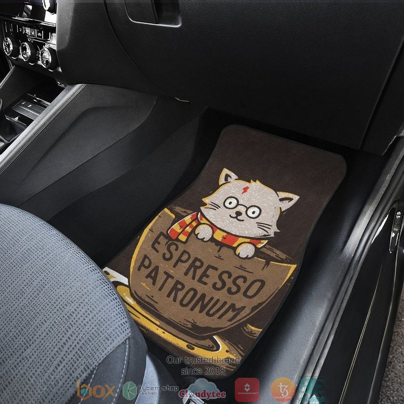 NEW Harry Potter Potter E'spresso Patronum Car Floor Mats 4 NEW Harry Potter Potter E'spresso Patronum Car Floor Mats word2