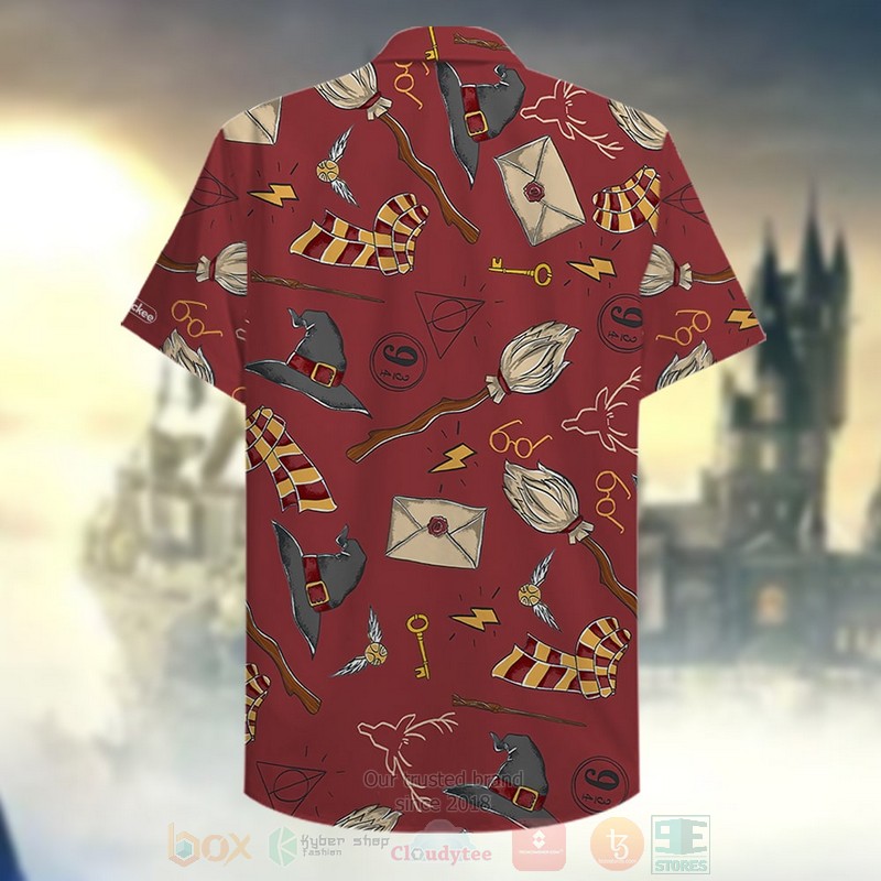 BEST Sorting Hat, Envelope, Broom Stick Aloha Hawaiian Shirt word1