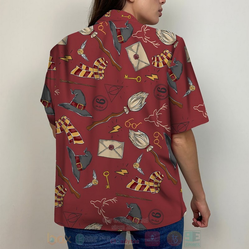 BEST Sorting Hat, Envelope, Broom Stick Aloha Hawaiian Shirt word1