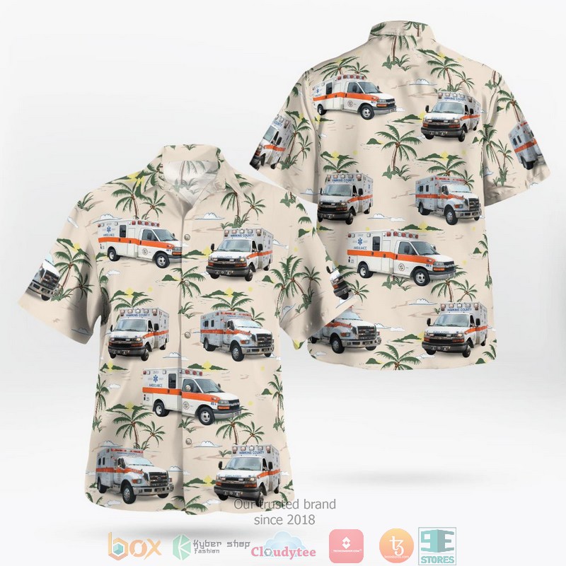 Hawkins County EMS Rogersville Tennessee Hawaiian Shirt 8 Hawkins County EMS Rogersville Tennessee Hawaiian Shirt word1