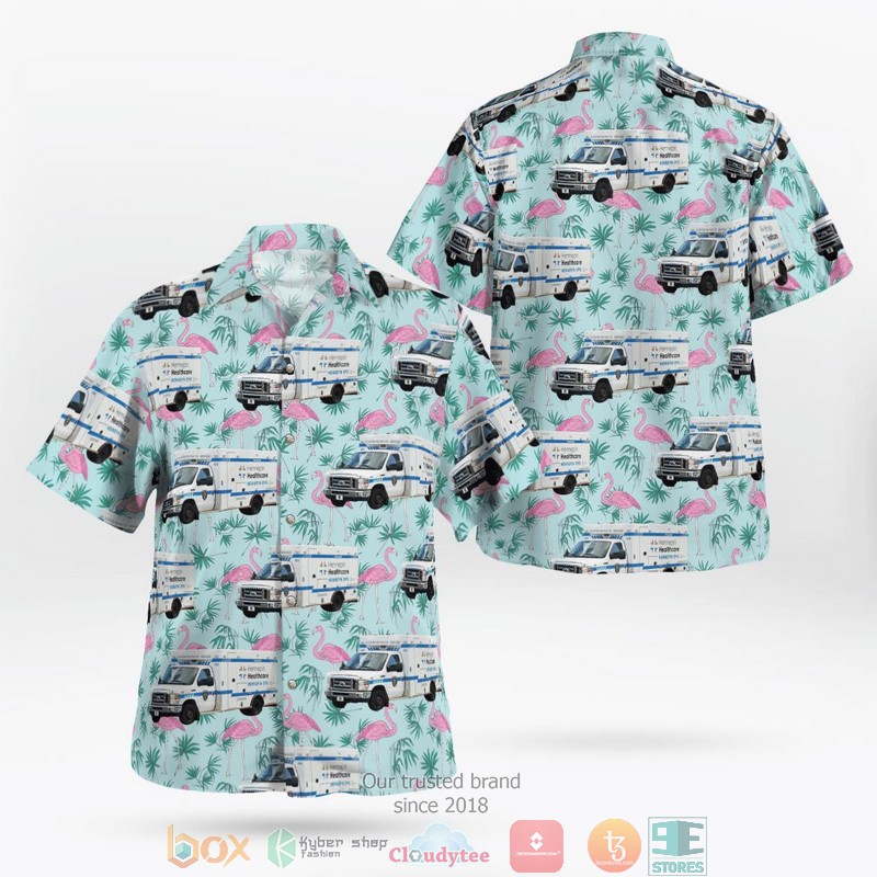 NEW Hennepin EMS Minneapolis Minnesota Ambulance Aloha Shirt 8 NEW Hennepin EMS Minneapolis Minnesota Ambulance Aloha Shirt word2