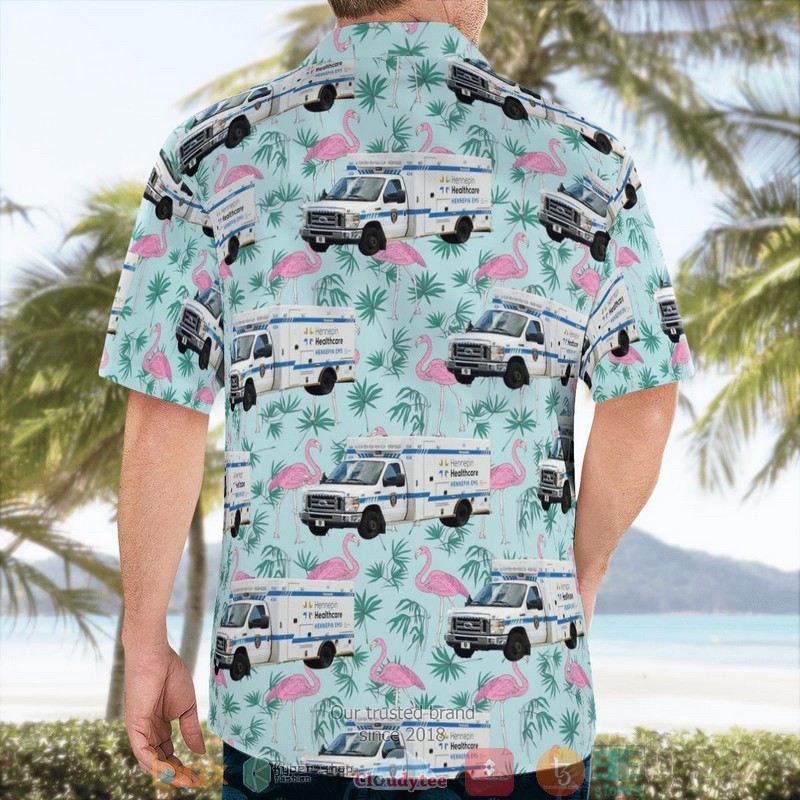 NEW Hennepin EMS Minneapolis Minnesota Ambulance Aloha Shirt 4 NEW Hennepin EMS Minneapolis Minnesota Ambulance Aloha Shirt word3