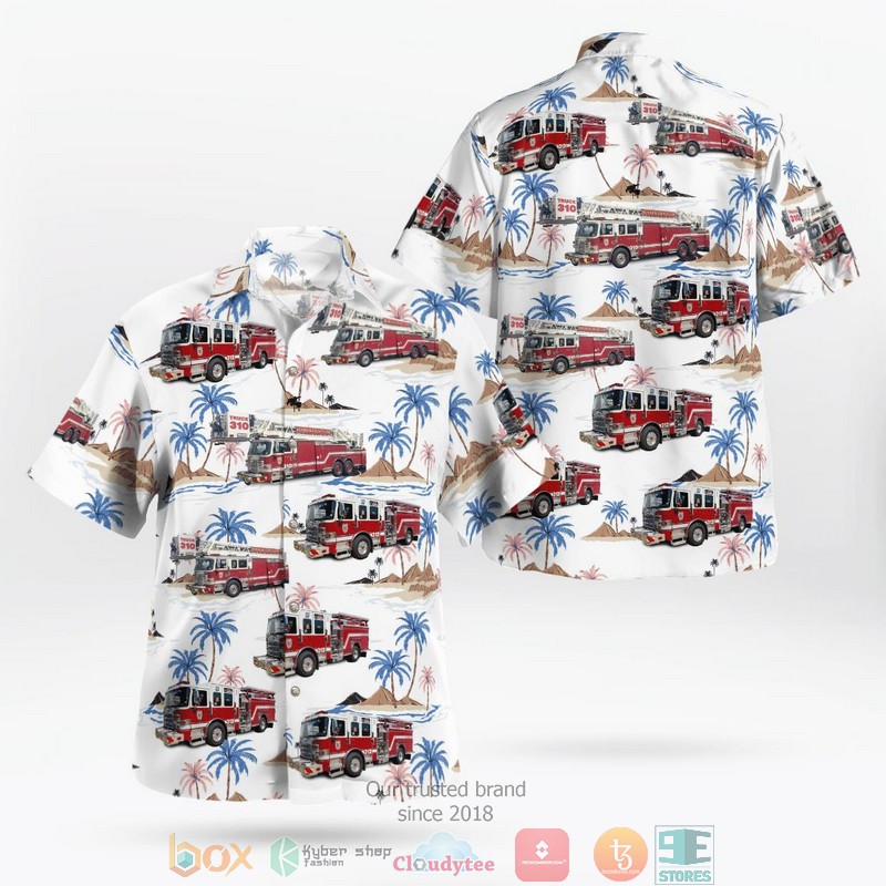 Henrico County Division of Fire Hawaii 3D Shirt
