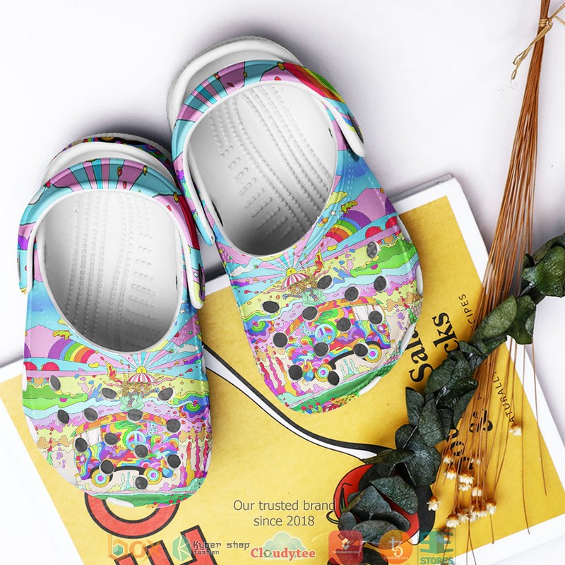 Hippie Girl Crocband Shoes 6 Hippie Girl Crocband Shoes word2