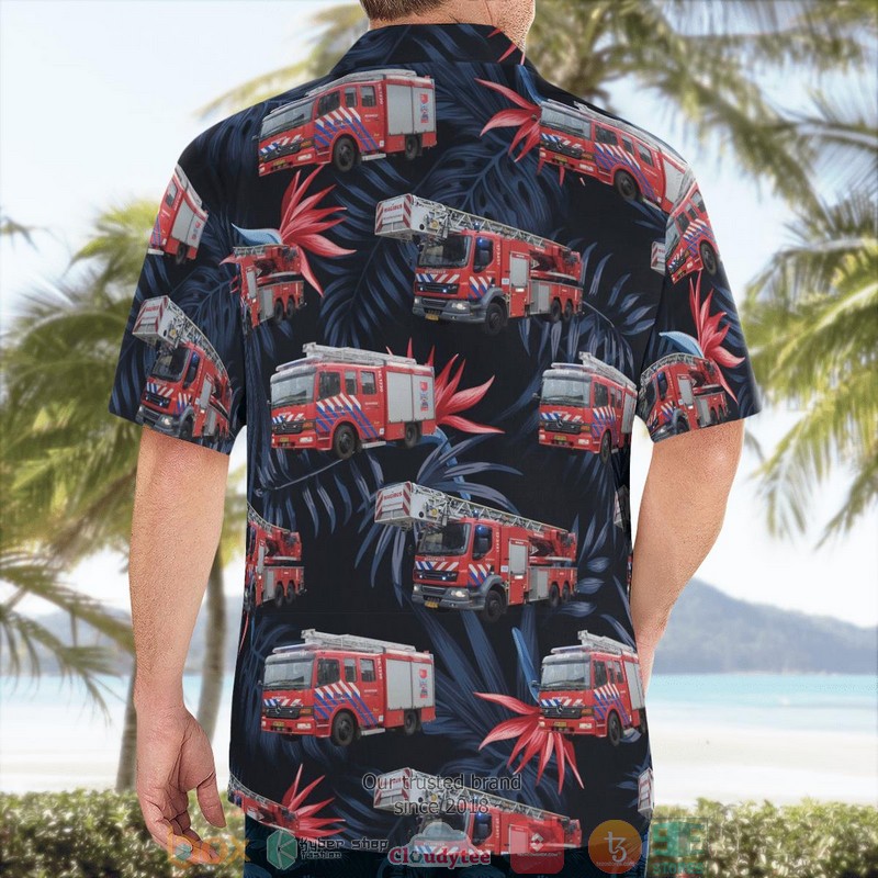 Hollands Midden Netherlands Brandweer Hollands Midden Hawaii 3D Shirt 2 Hollands Midden Netherlands Brandweer Hollands Midden Hawaii 3D Shirt word2