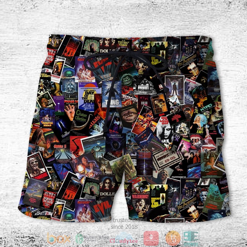HOT Horror Movie Film pattern Hawaii Shirt, Shorts 5 HOT Horror Movie Film pattern Hawaii Shirt, Shorts word3