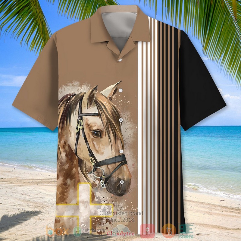 NEW Horse And Jesus Hawaiian Shirt 10