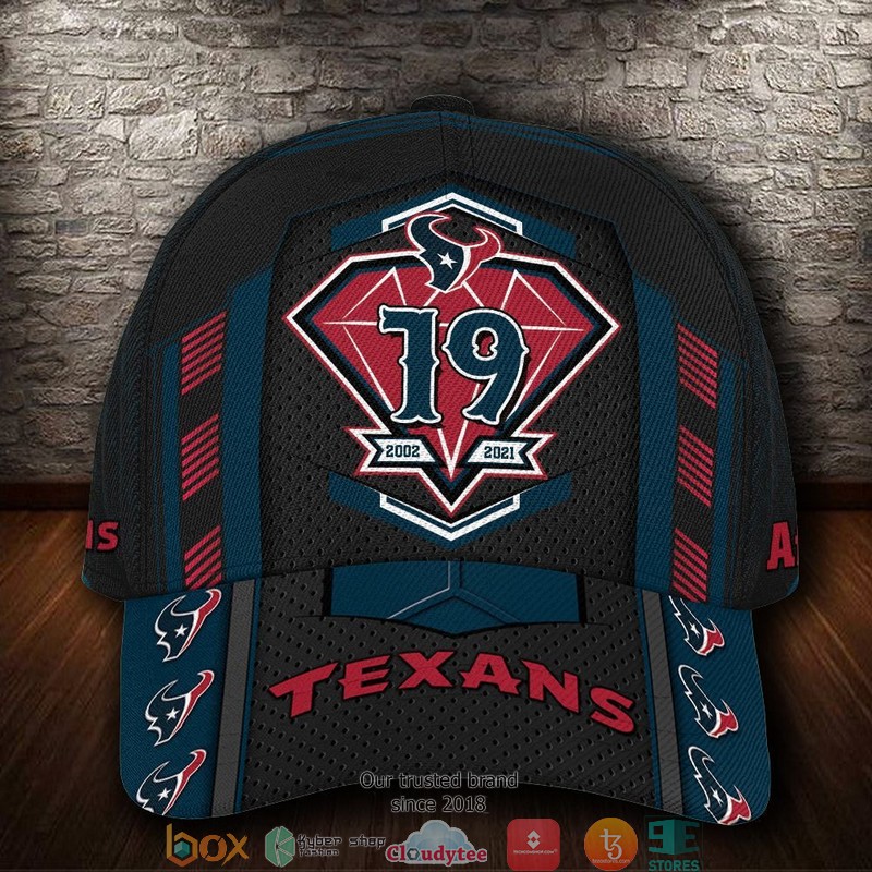 Houston Texans Anniversary NFL Custom Name Cap word1