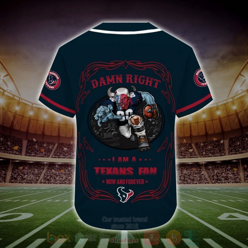 BEST Houston Texans Mascot Custom AOP Baseball Jersey 3 BEST Houston Texans Mascot Custom AOP Baseball Jersey word3