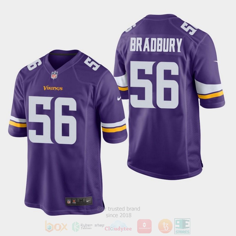 BEST Minnesota Vikings 56 Garrett Bradbury 2019 Draft Purple Jersey Football 3 BEST Minnesota Vikings 56 Garrett Bradbury 2019 Draft Purple Jersey Football word2