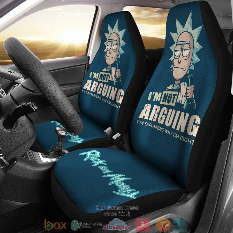 I'm Not Arguing Rick Limited Car Seat Covers