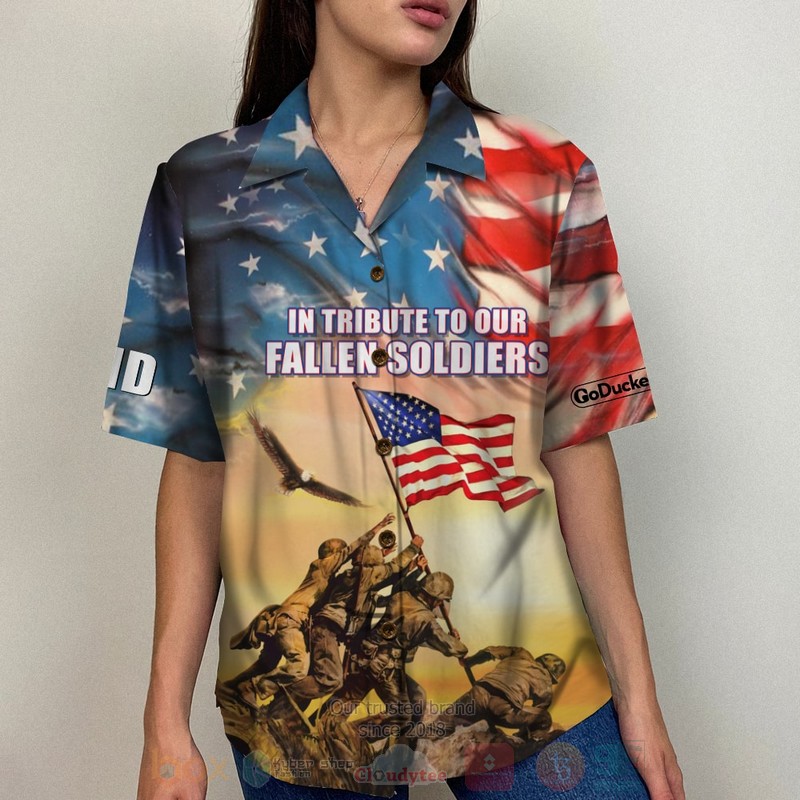 BEST In Tribute To Our Fallen Soldiers 4th of July Custom Name Aloha Hawaiian Shirt 3 BEST In Tribute To Our Fallen Soldiers 4th of July Custom Name Aloha Hawaiian Shirt word1